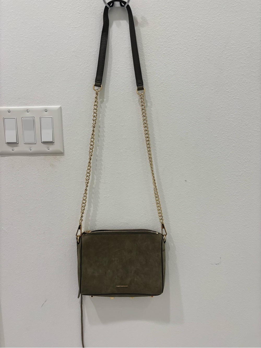 Rebecca Minkoff Olive Crossbody with Gold Chain Strap